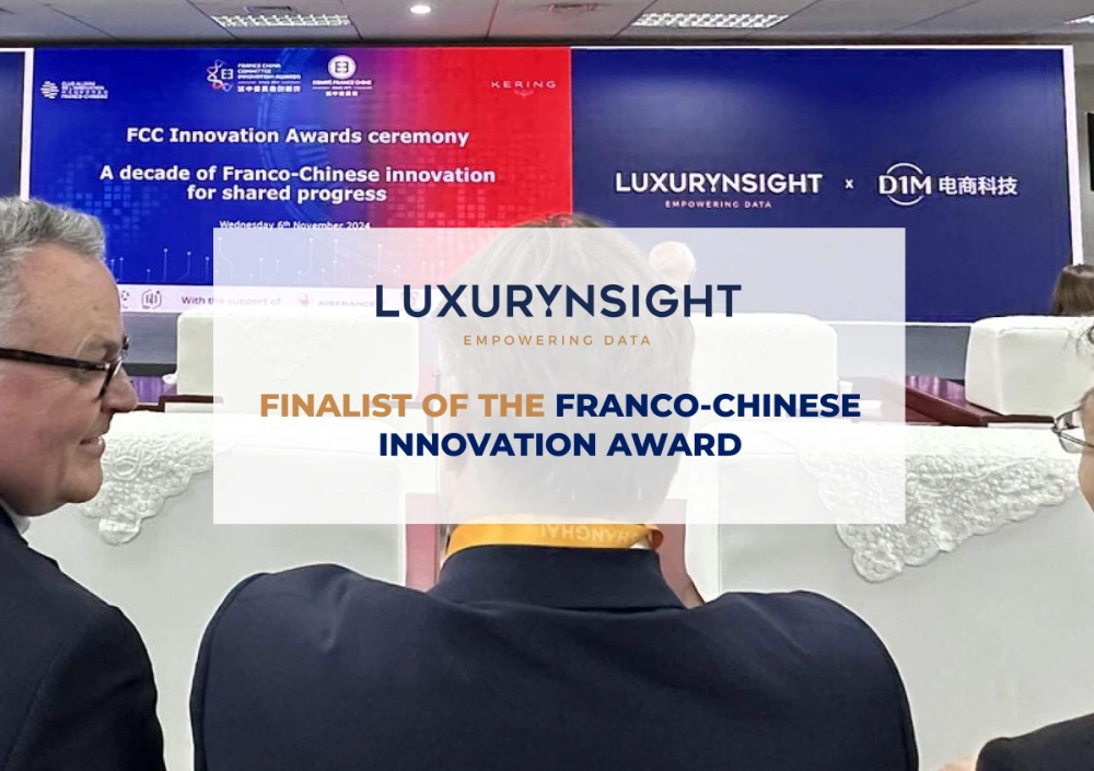 Luxurynsight Named Finalist at the Franco-Chinese Innovation Award in Shanghai