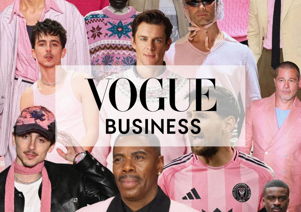 Image of Pink in Menswear: Political Symbol, Fashion Trend, or Commercial Opportunity?