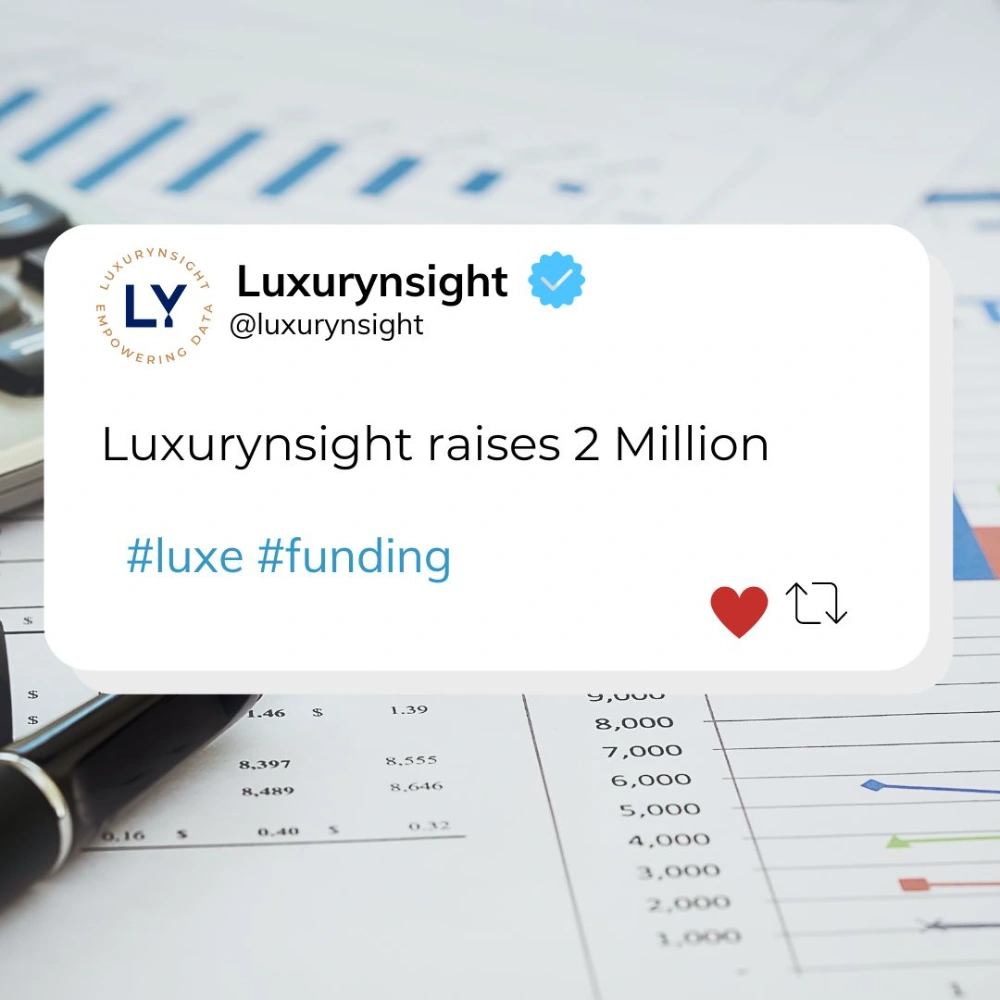 Image of Luxurynsight raises 2 million in funding